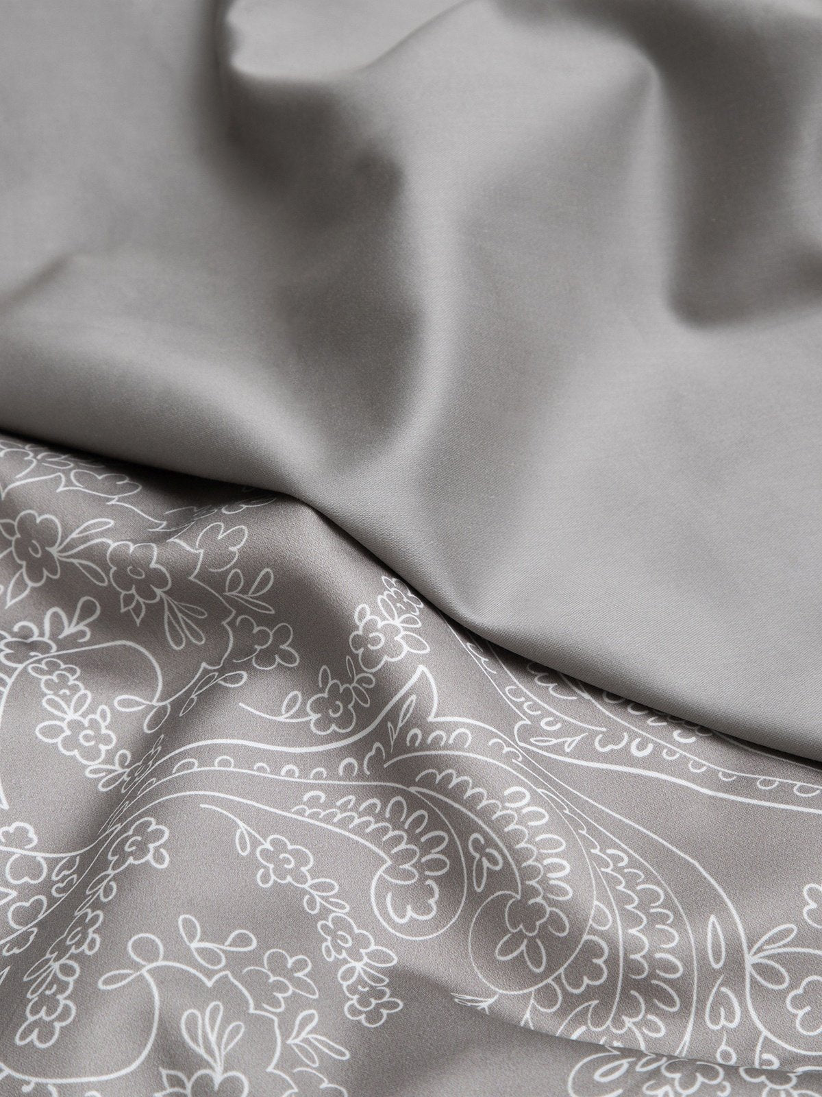 Satin bedding set made of 400 thread count cotton and tencel fiber, 160x200 cm-2