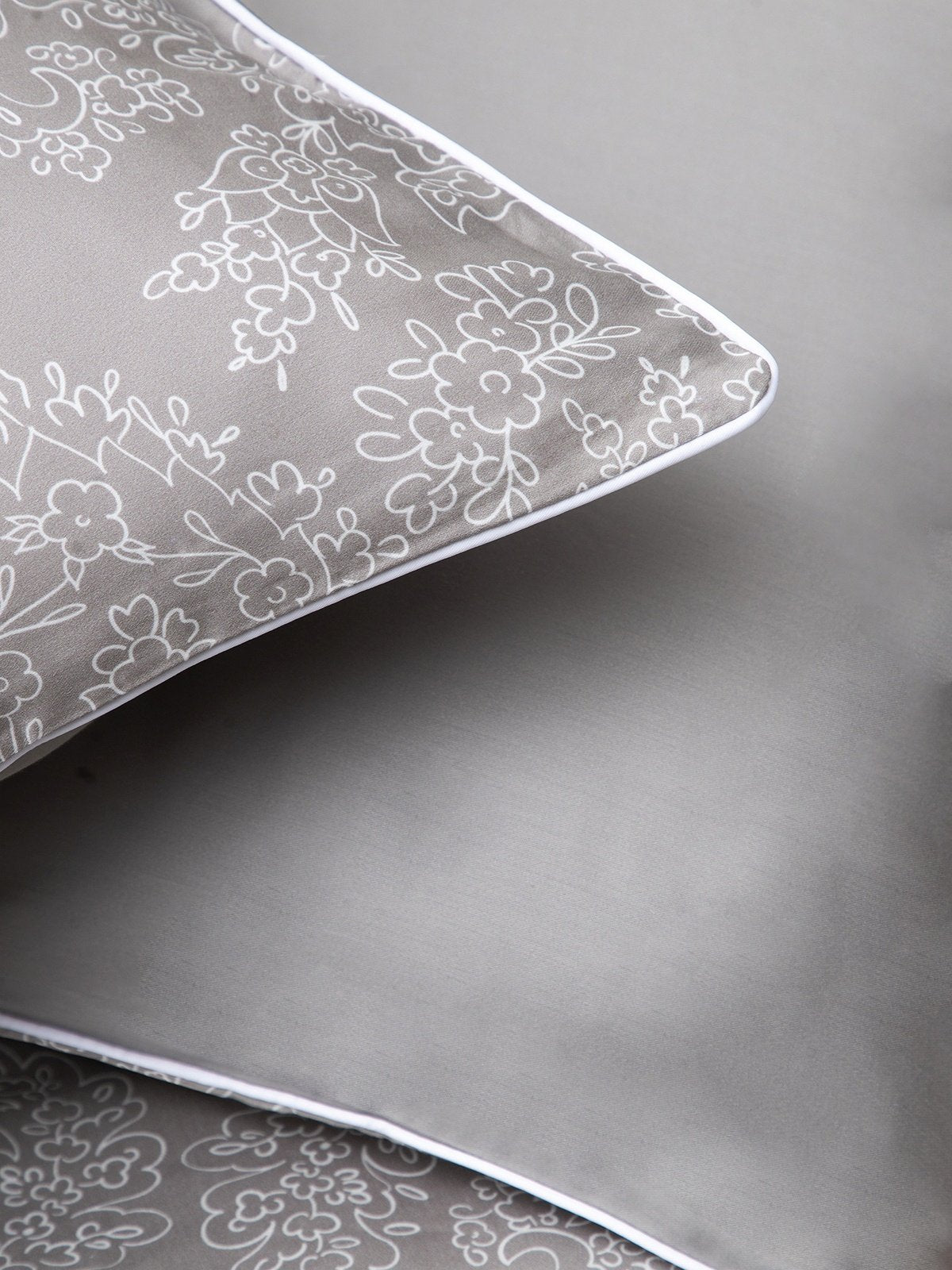 Satin bedding set made of 400 thread count cotton and tencel fiber, 160x200 cm-4