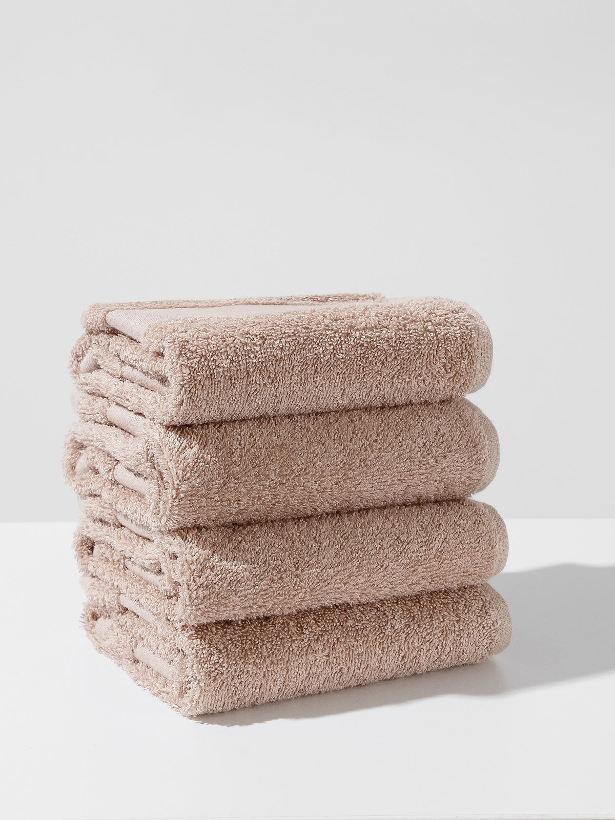 Cotton towel set in a basket – (4 pcs, 30 x 50 cm)-2