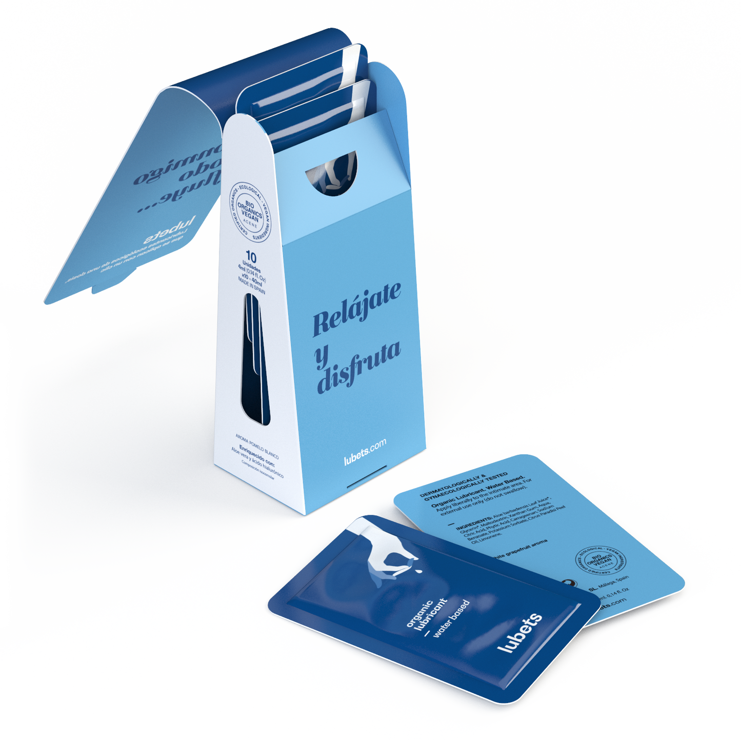 Lubricante ecológico base agua con aloe vera y ácido hialurónico | Lubets-1