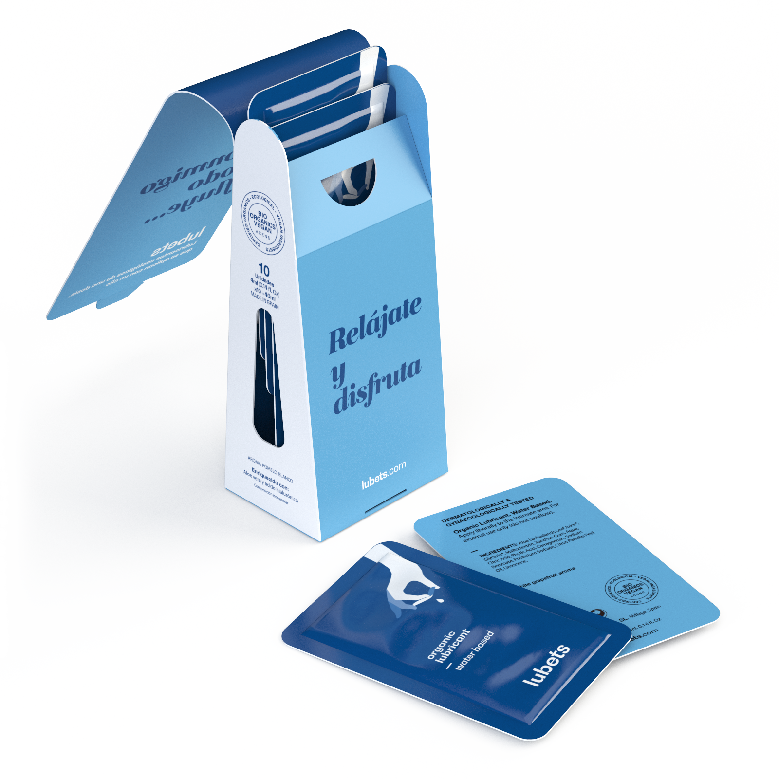 Lubricante ecológico base agua con aloe vera y ácido hialurónico | Lubets-1