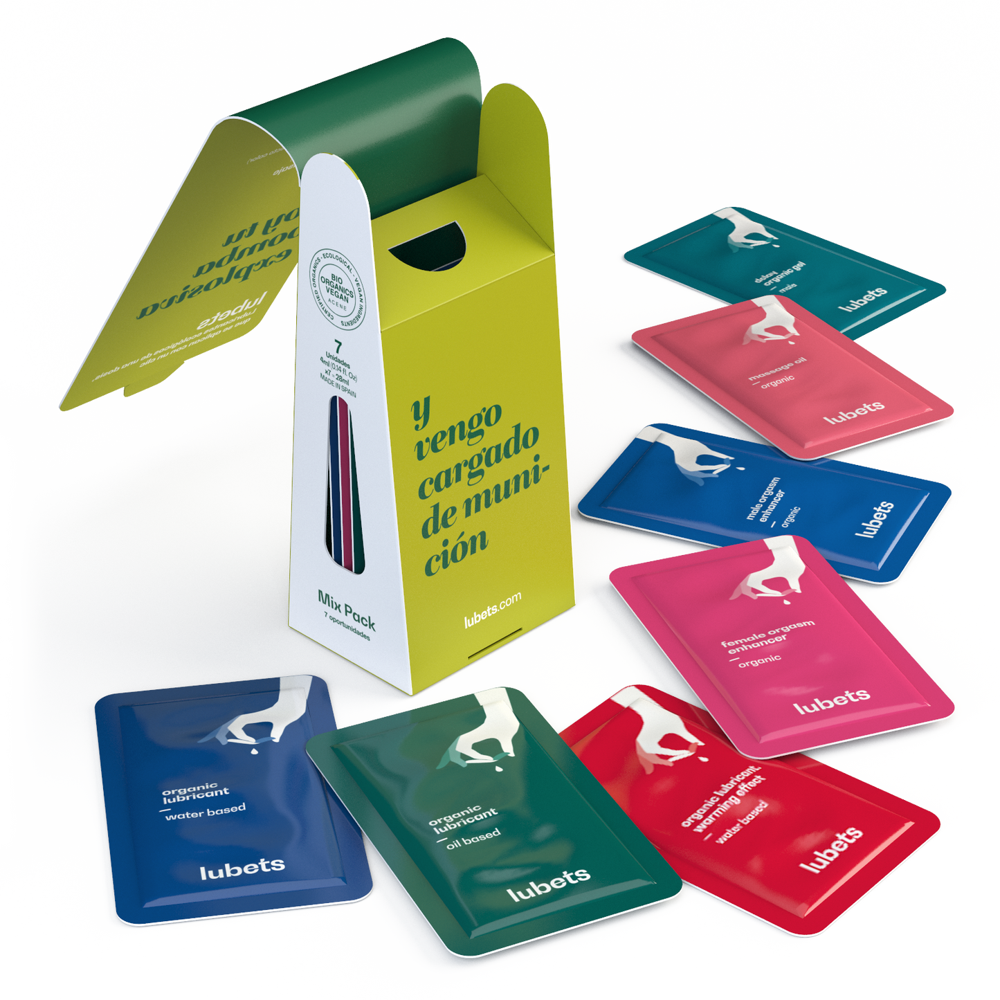 Mix Pack Lubets: lubricantes, potenciadores y aceites ecológicos-1