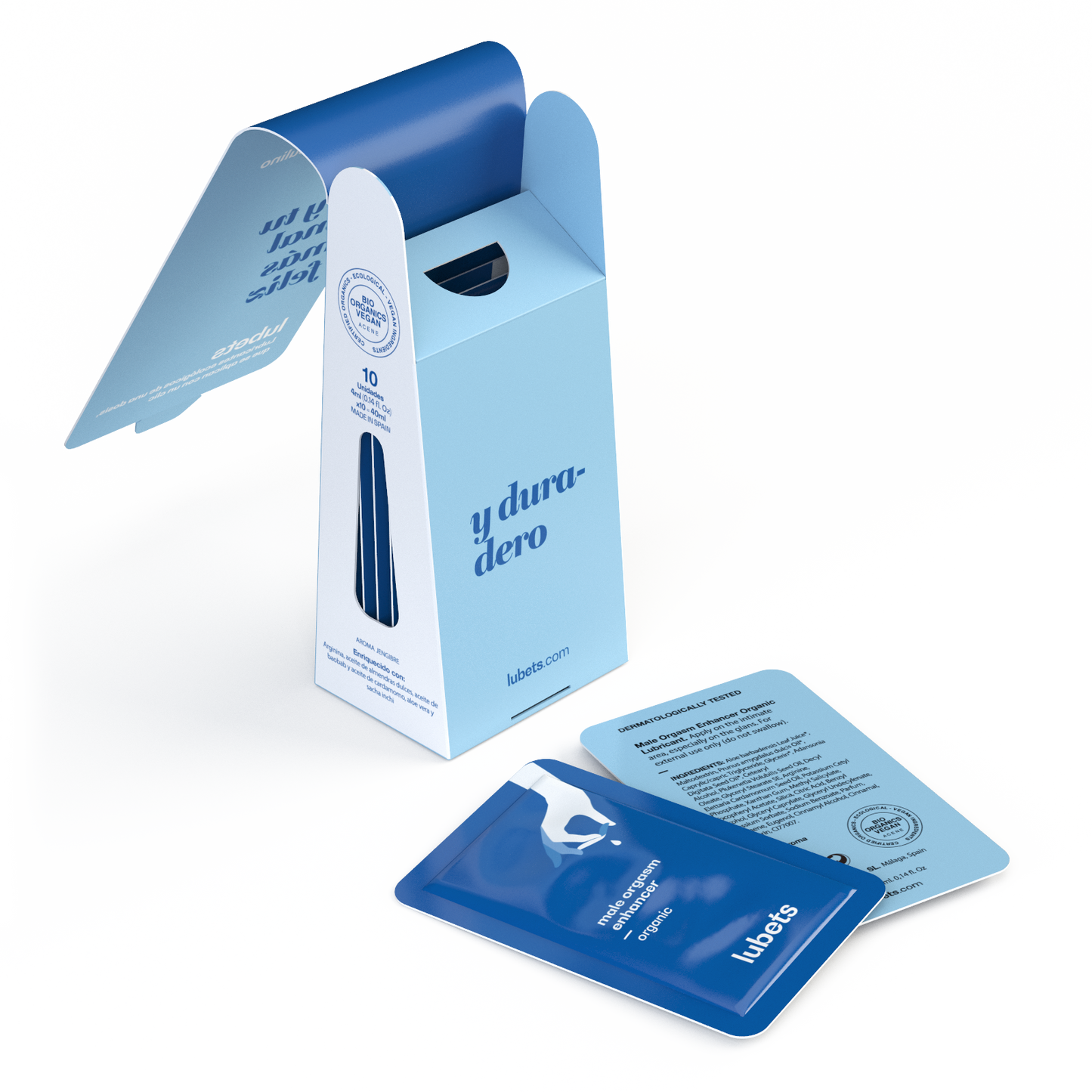 Lubricante potenciador masculino | Gel íntimo ecológico Lubets-1