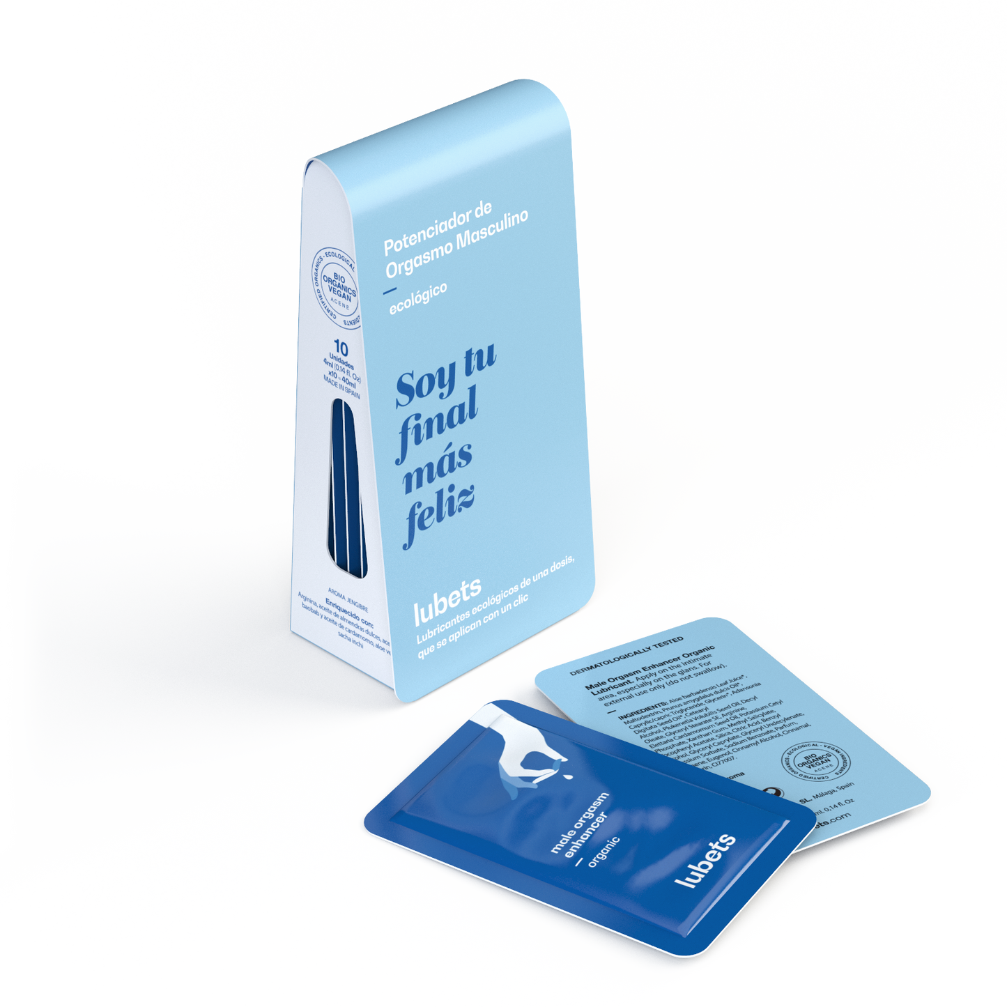 Lubricante potenciador masculino | Gel íntimo ecológico Lubets-0