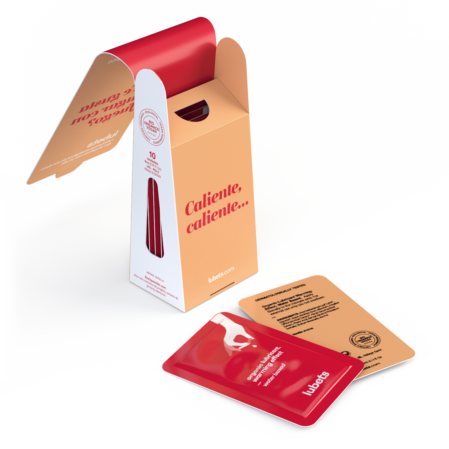 Lubricante efecto calor con extracto de jengibre | Lubets ecológico-1