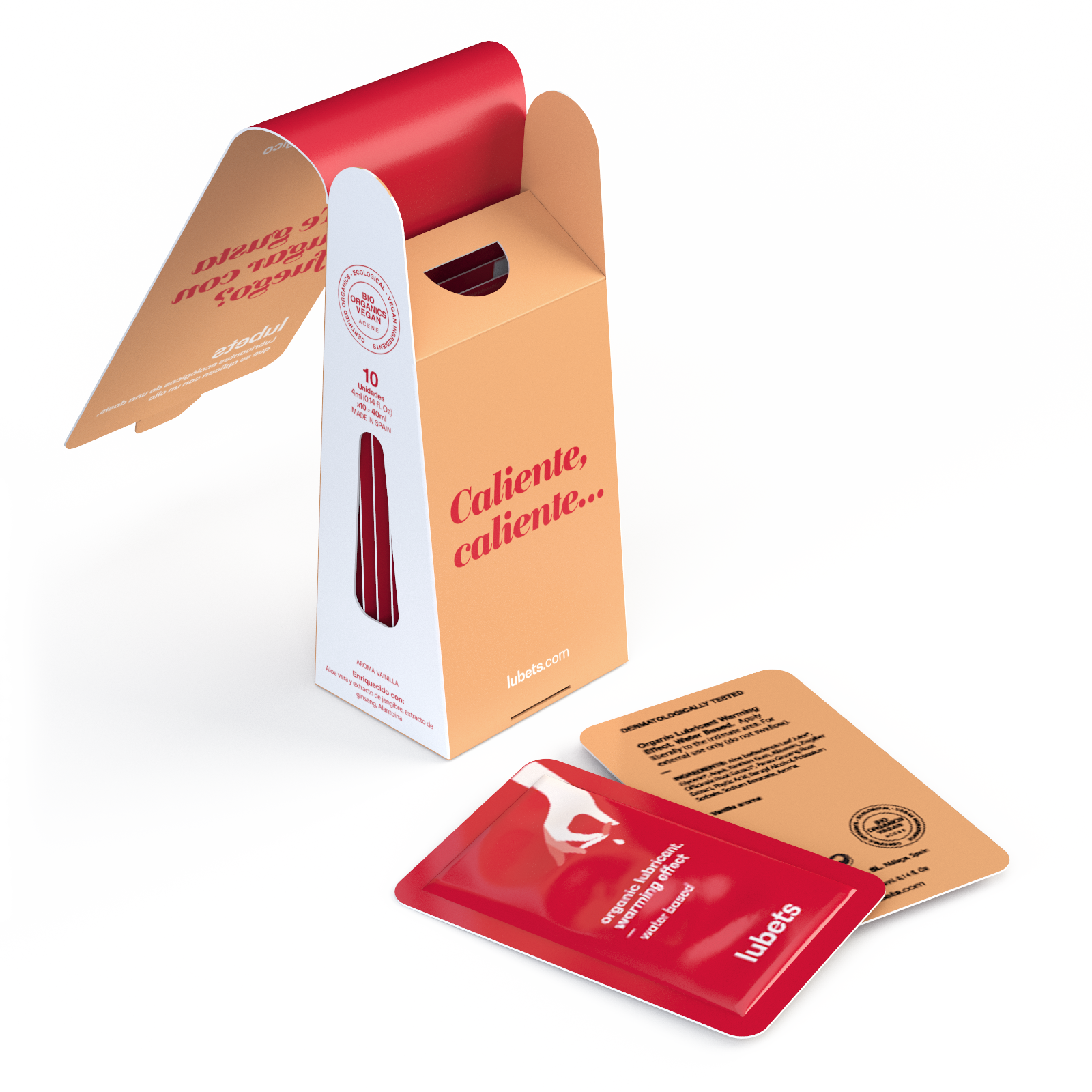 Lubricante efecto calor con extracto de jengibre | Lubets ecológico-1