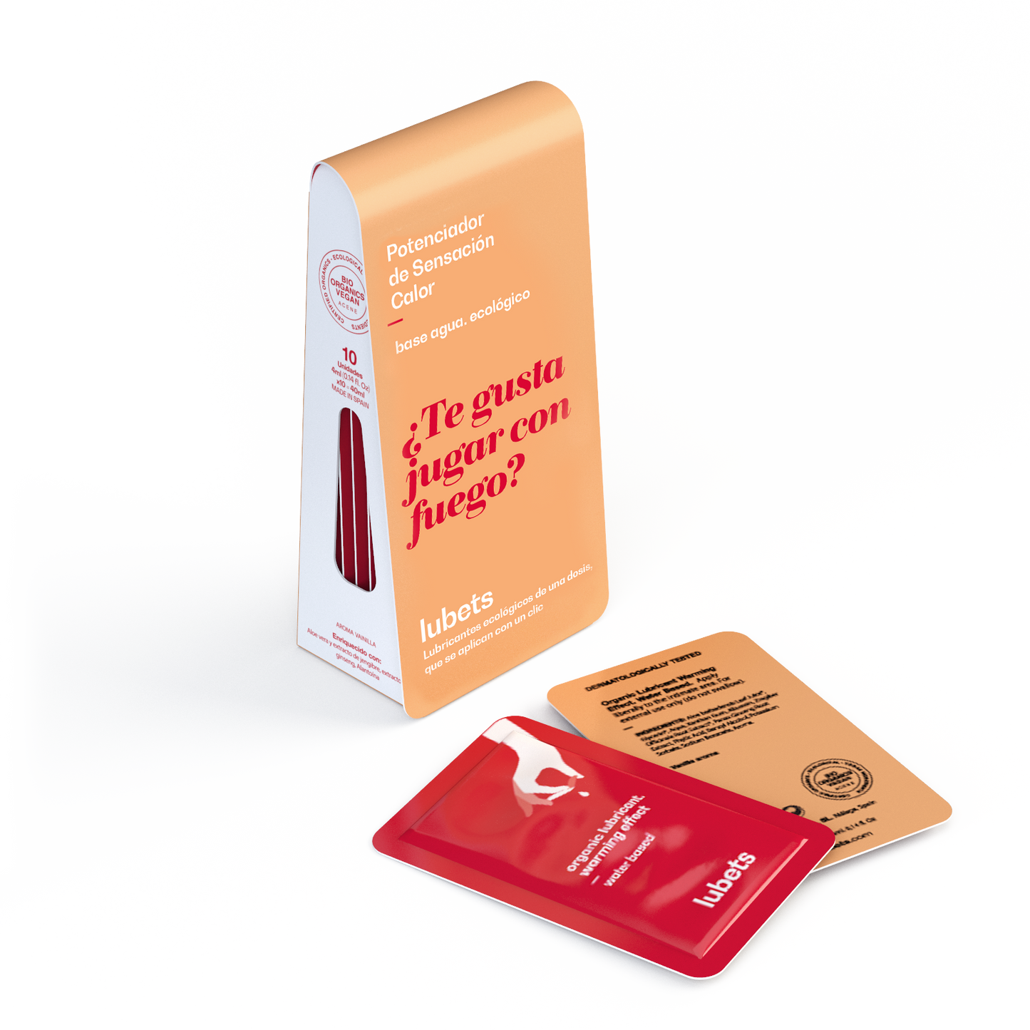 Lubricante efecto calor con extracto de jengibre | Lubets ecológico-0