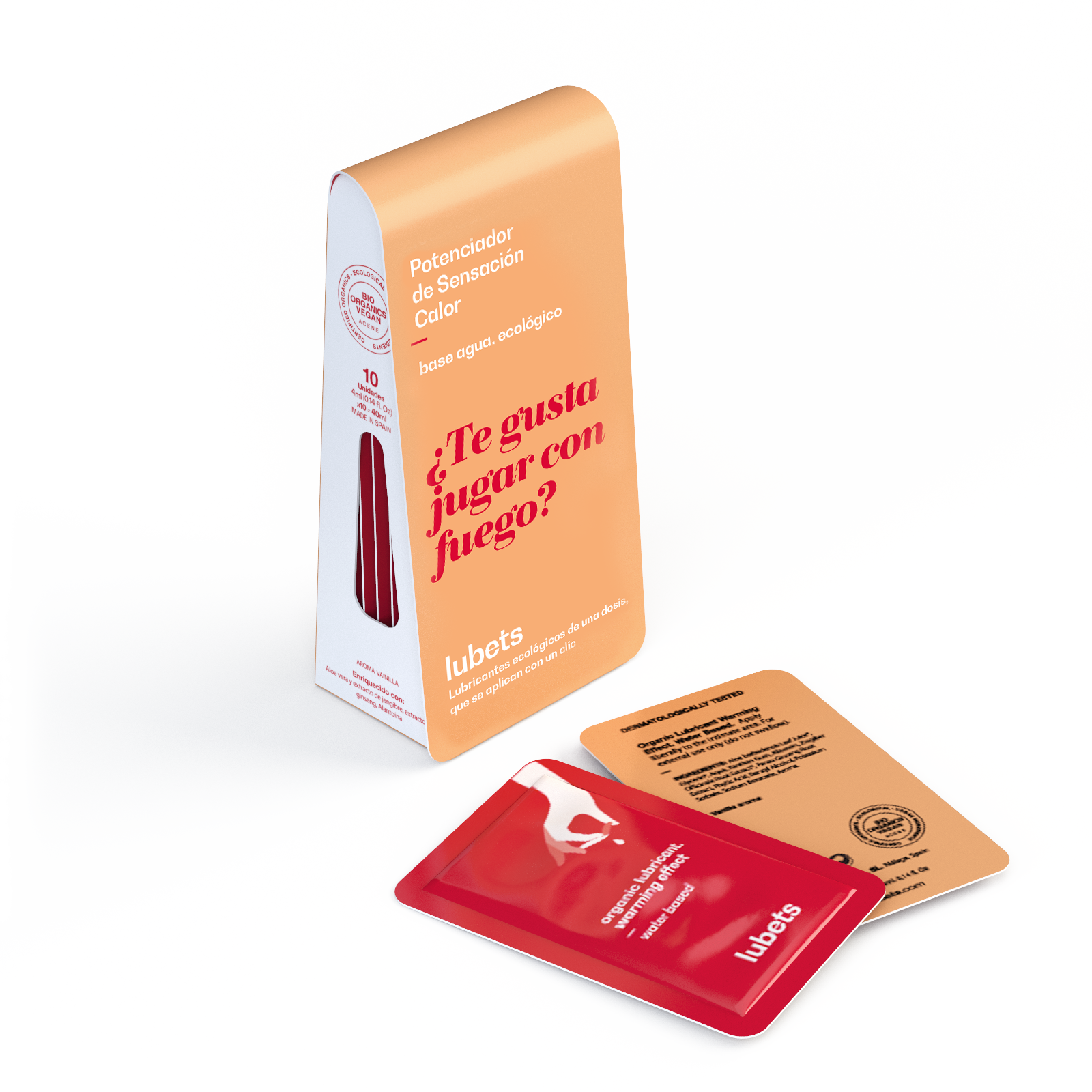 Lubricante efecto calor con extracto de jengibre | Lubets ecológico-0